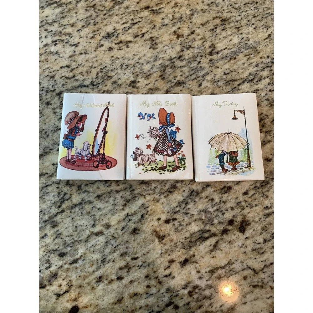 Vintage Set Of 3 Holly Hobbie Small 4